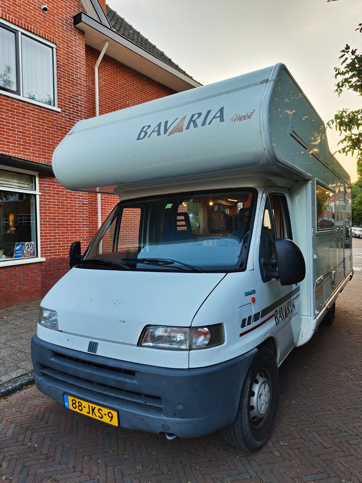 Bavaria A666 camper 2000, 7 slaapplaatsen, 2.8 128pk, 168kkm, Caravans en Kamperen, Campers, Chemisch toilet, Ringverwarming, Fiat