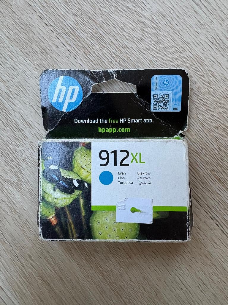 HP 912XL (3YL81AE) inktcartridge cyaan hoge capaciteit, Ophalen of Verzenden, Nieuw, Cartridge, HP (ORIGINEEL)