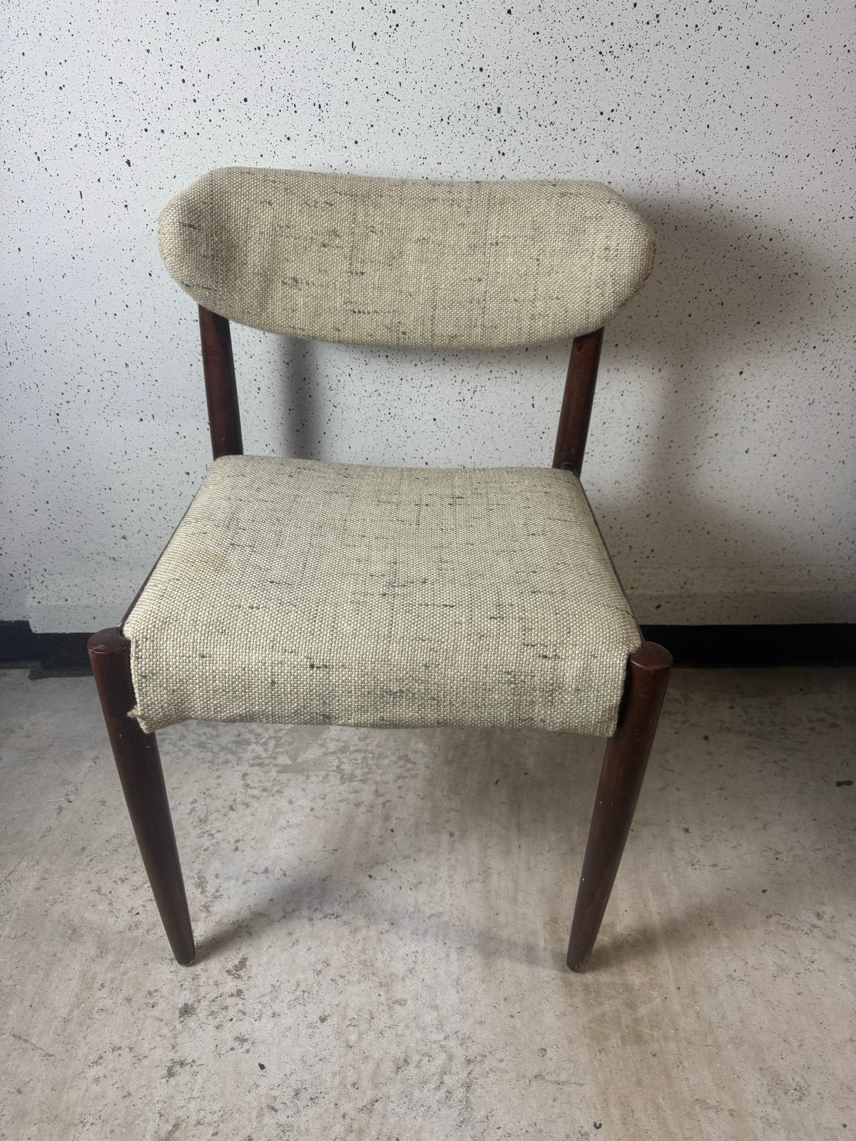 Vintage Teakhouten Stoel - Mid-Century Design, Ophalen of Verzenden