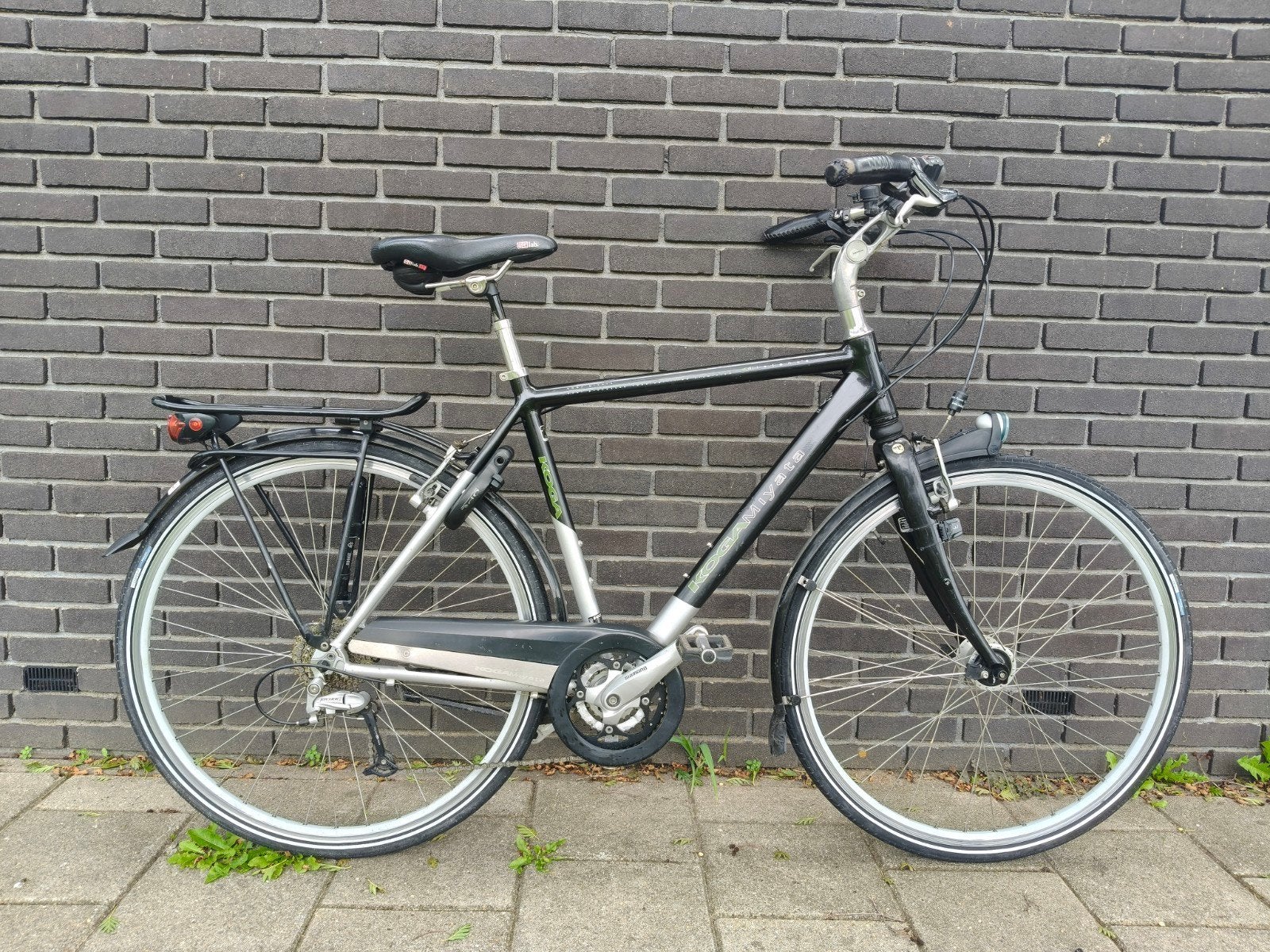 Koga Miyata Distance herenfiets, Fietsen en Brommers, Fietsen | Heren | Herenfietsen, Gebruikt, Velgrem, Versnellingen, 57 tot 61 cm