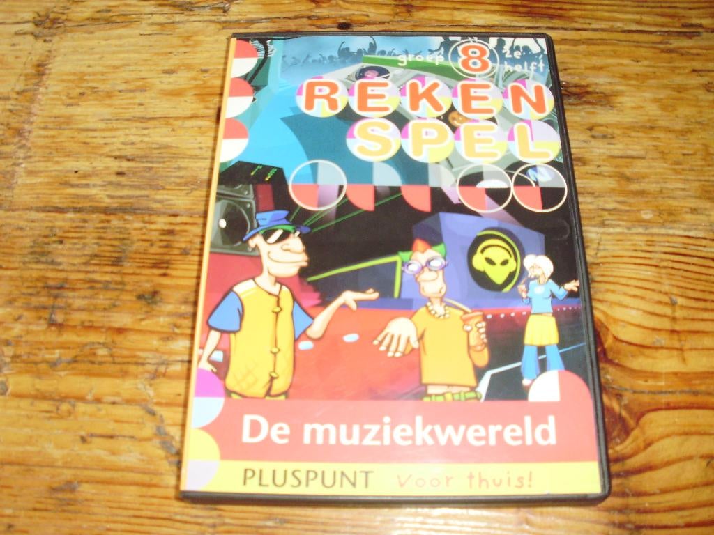 Rekenspel Groep 8 / CDrom / De Muziekwereld, Ophalen of Verzenden, Gebruikt