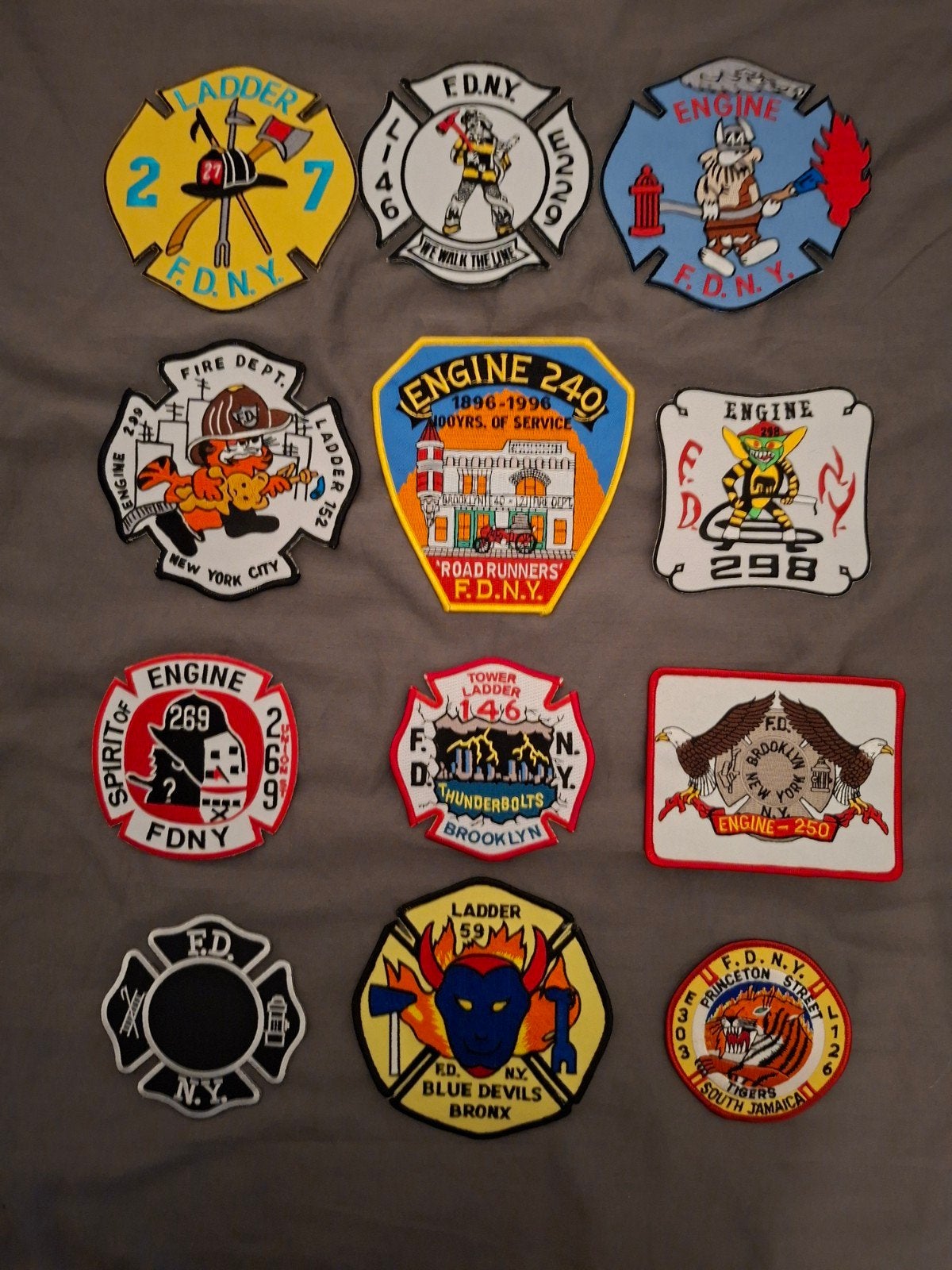 FDNY Brandweer Emblemen - Diverse Collectie, Ophalen of Verzenden, Nieuw