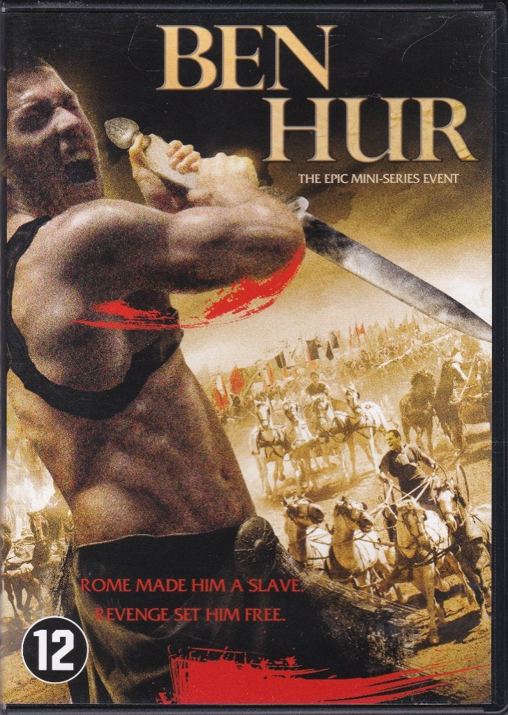 Ben Hur ֎ 2010, Joseph Morgan, Stephen Campbell Moore, Vanaf 12 jaar, Ophalen of Verzenden, Gebruikt, Historisch
