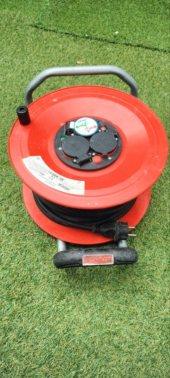 4Tecx Kabelhaspel 25m H07RN-F 3G1,5 Neopreen, Ophalen of Verzenden, Gebruikt, Overige merken, Kabelhaspel