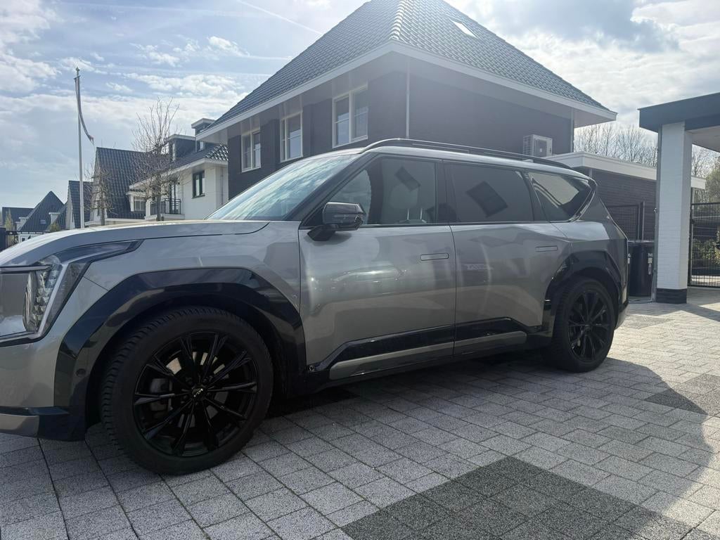 Kia EV9 21” totale velgen met Bridgestone all seasonbanden, Auto-onderdelen, Banden en Velgen, Gebruikt, 275 mm, Banden en Velgen