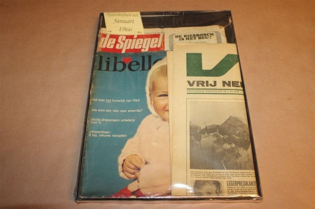 Geschenktip 1966 — Originele Tijdschriften uit Geboortejaar, Boeken, Ophalen of Verzenden, Gelezen
