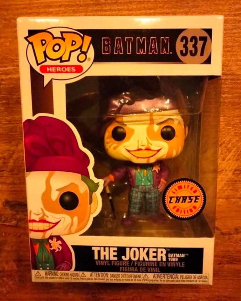 337 The Joker Batman Limited Edition Chase Funko Pop, Ophalen of Verzenden, Zo goed als nieuw