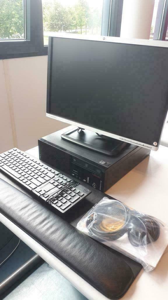 Snelle Lenovo E73 PC Quad Core i5 4x3.7Ghz 512GB SSD 8GB, Computers en Software, Desktop Pc's, Ophalen, Zo goed als nieuw, SSD