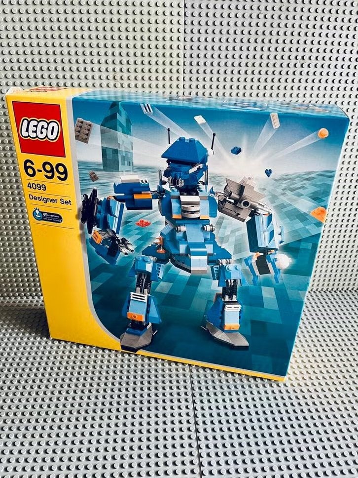 LEGO Designer Sets 4099 Robobots, Inclusief instructies, Gebruikt, Overige thema's, Lego