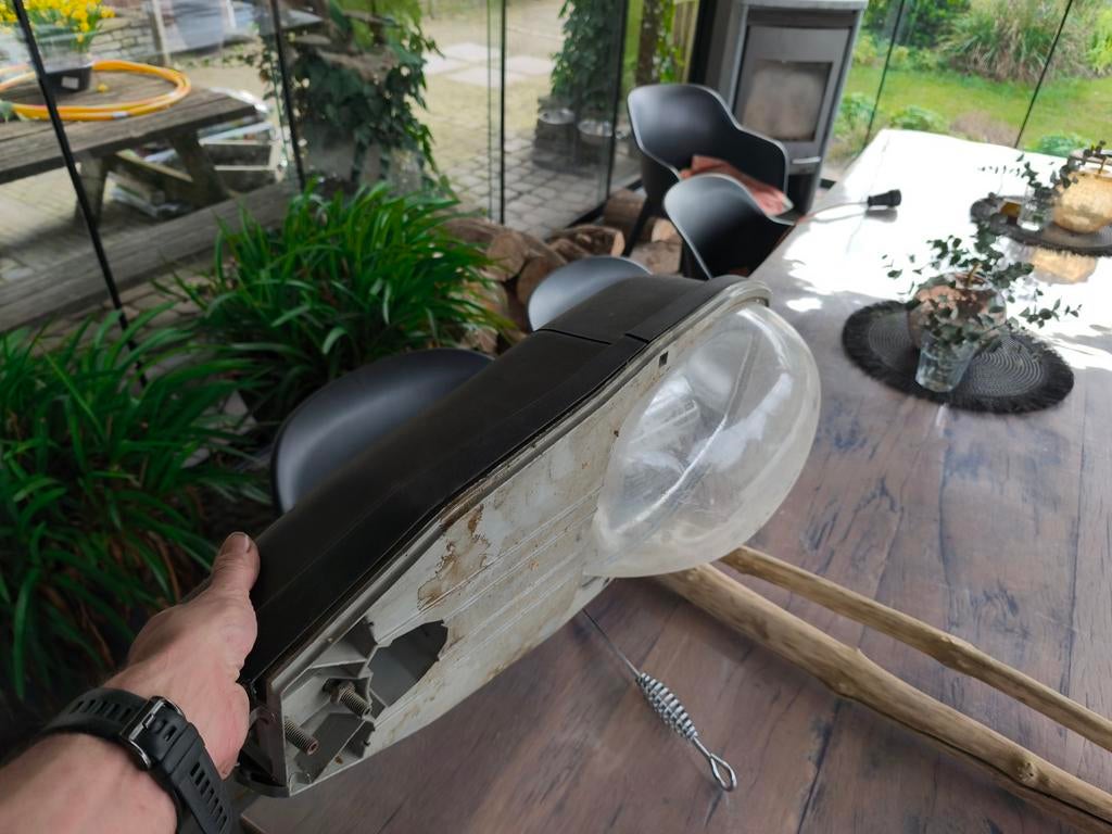 Straatlamp zonder paal, Tuin en Terras, Buitenverlichting, Ophalen, Gebruikt, Staande lamp, Netvoeding