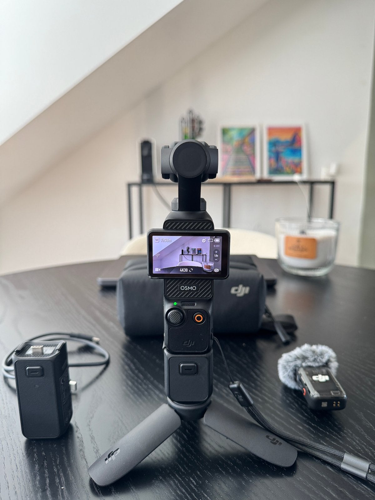DJI Osmo Pocket 3 Creator Combo – Zeer goede staat, Audio, Tv en Foto, Videocamera's Digitaal, Overige merken, Zo goed als nieuw
