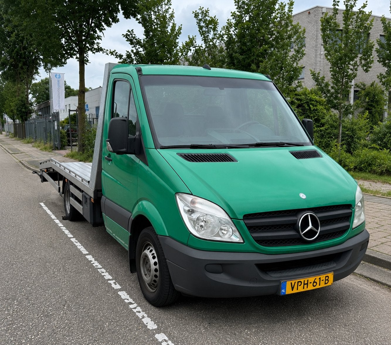 oprijwagen mercedes sprinter 516 Hoog laadvermogen., 13 km/l, 163 pk, Mercedes-Benz, Particulier