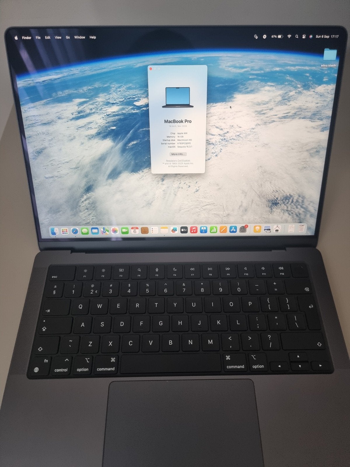MacBook Pro M4 2024 14 inch - Nieuwstaat