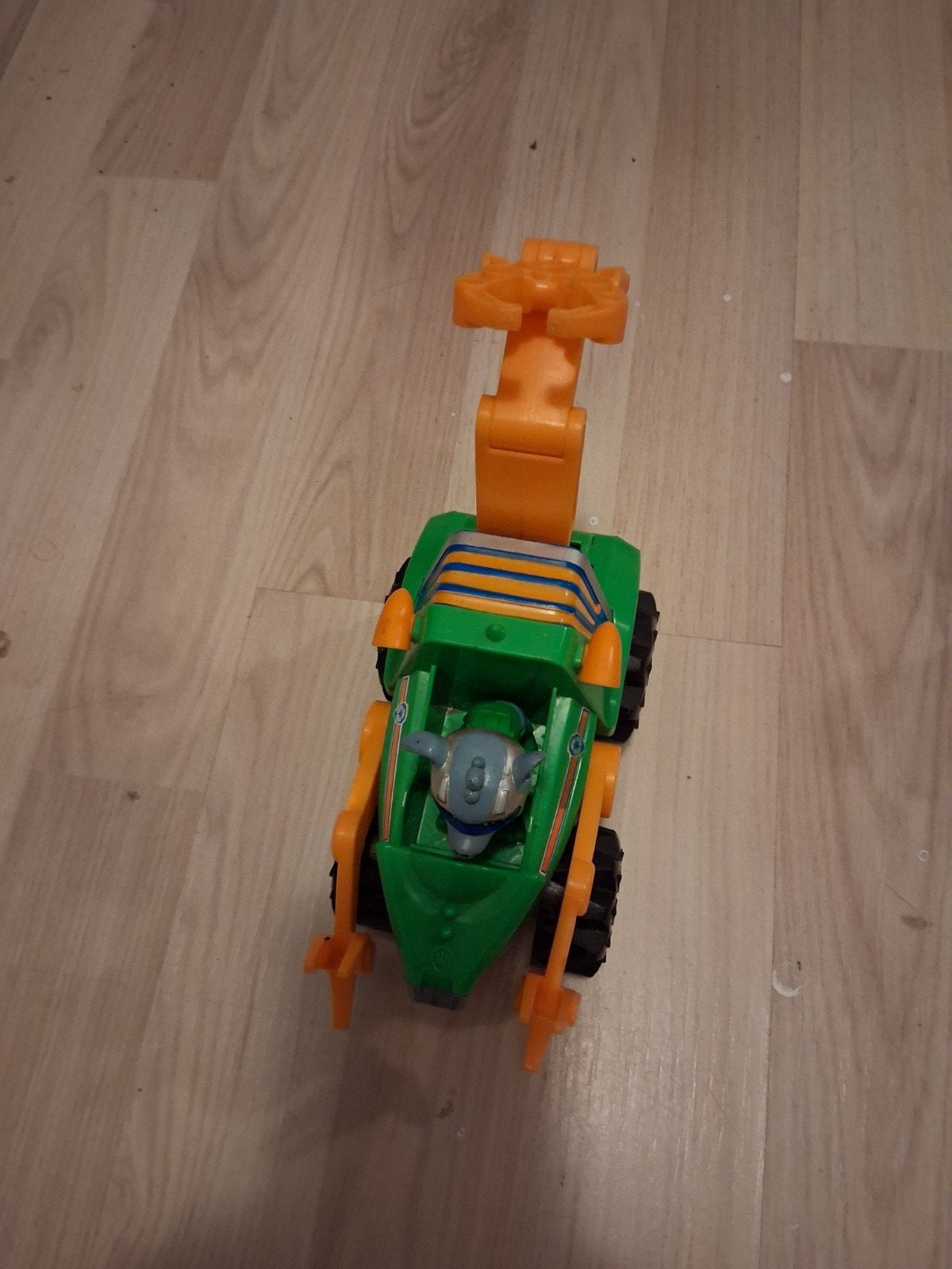 Paw Patrol Rocky's Recycling Truck met figuur, Ophalen, Gebruikt