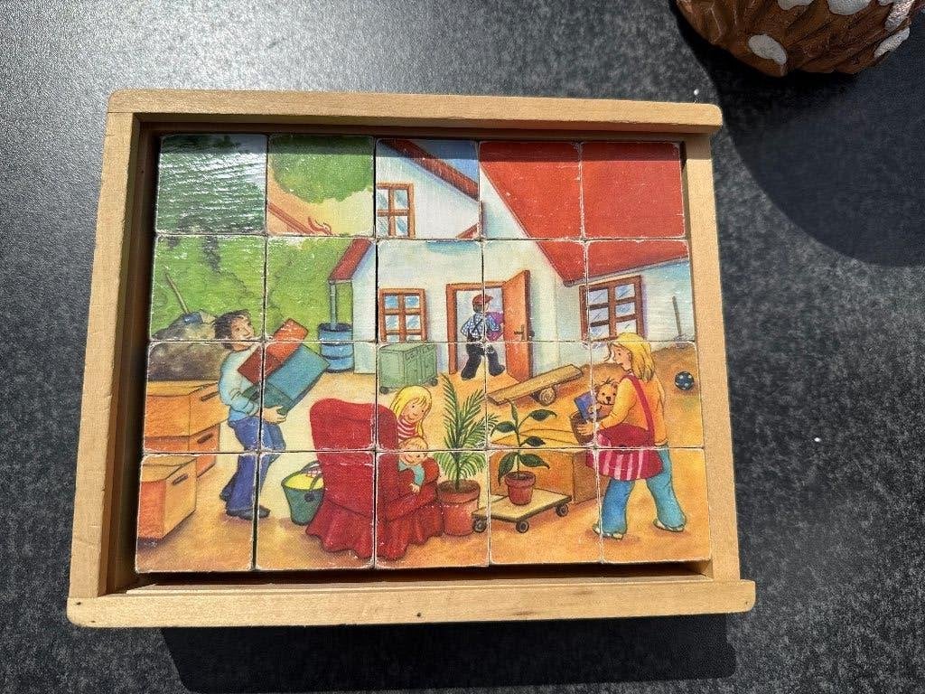 Puzzel, Ophalen of Verzenden, Meer dan 50 stukjes, Gebruikt, Van hout
