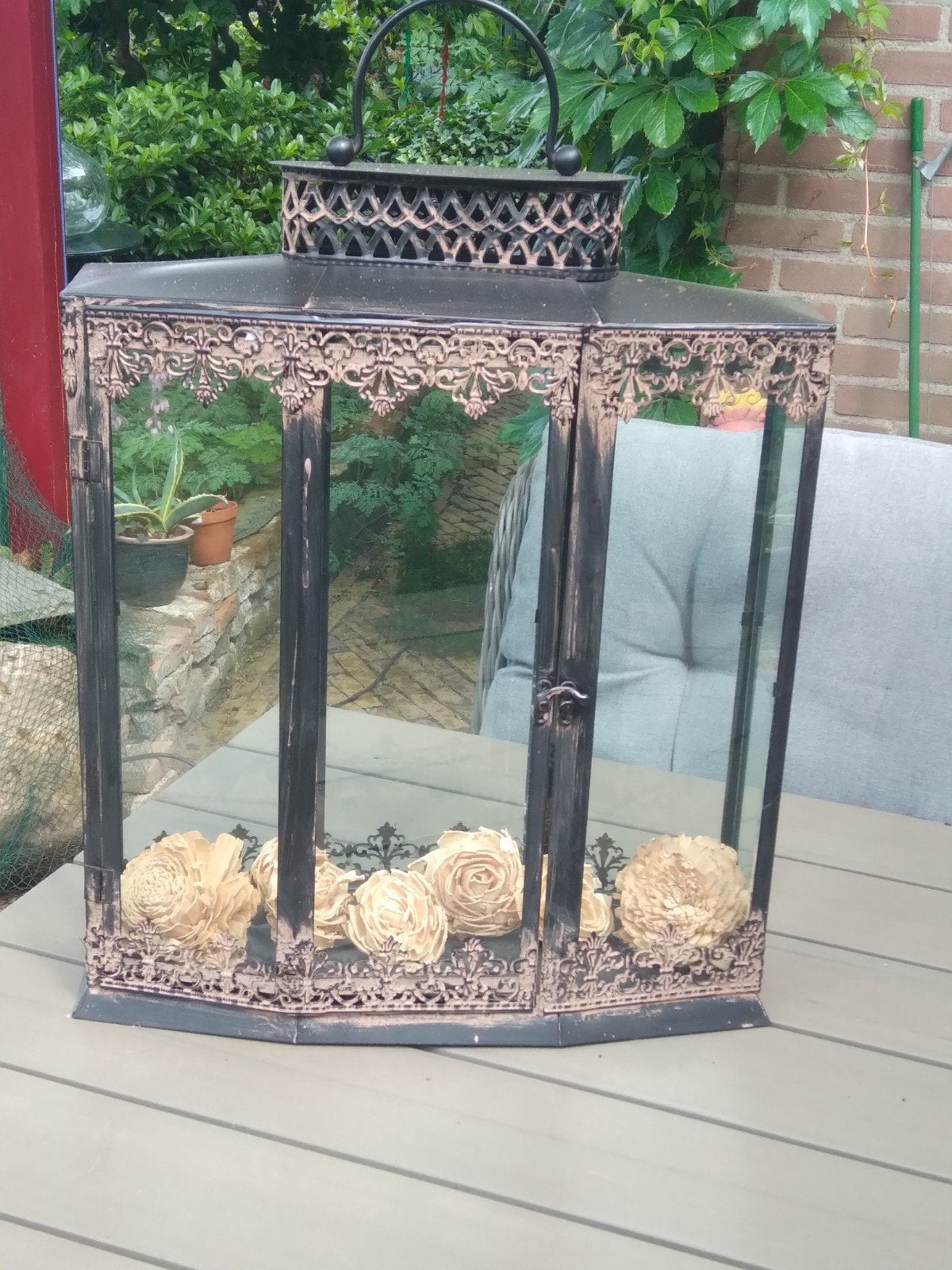 Decoratief LANTAARN., Ophalen of Verzenden, Gebruikt