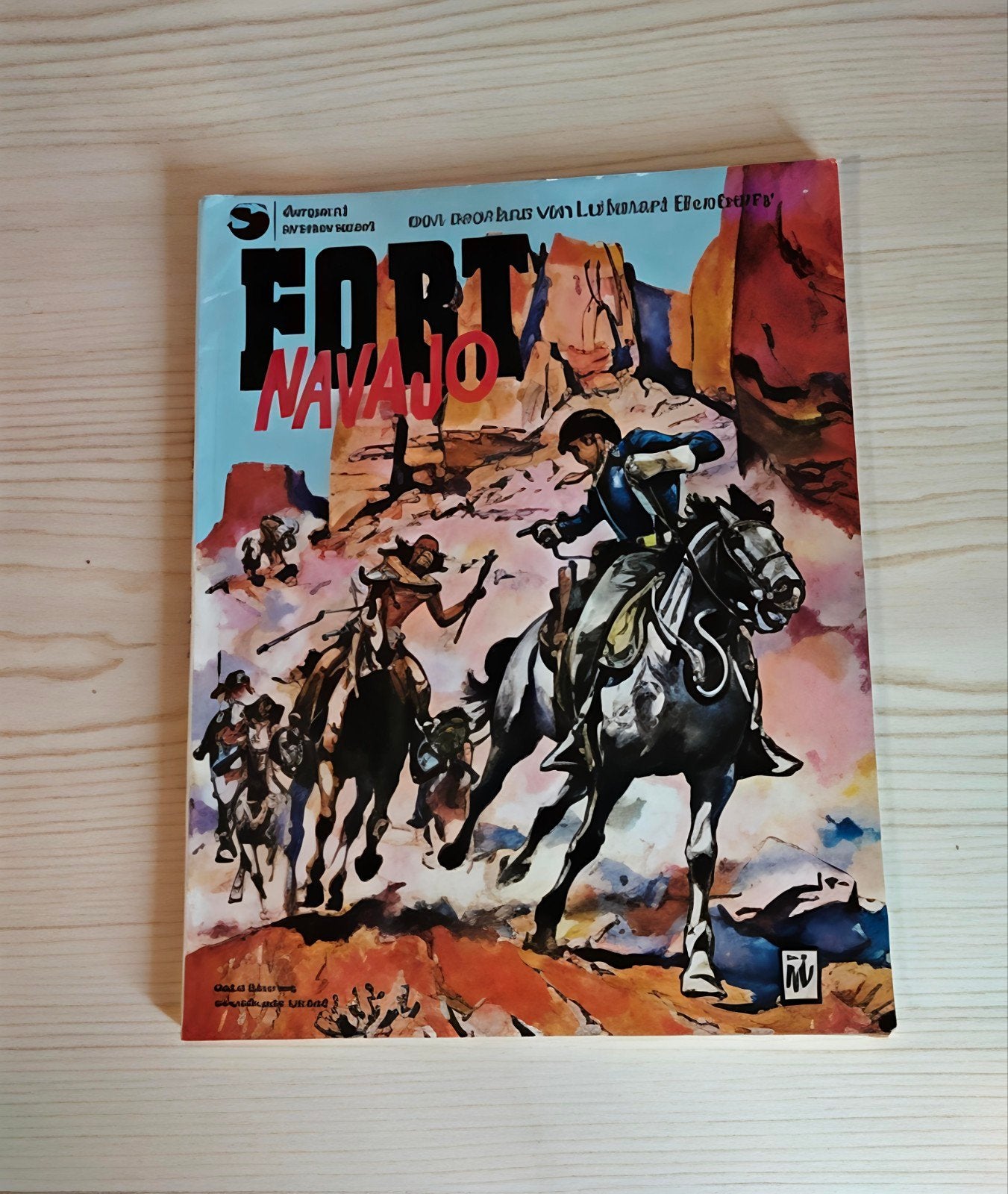 Stripboek Luitenant Blueberry - Fort Navajo (ca. 1980), Boeken, Eén stripboek, Ophalen of Verzenden, Gelezen