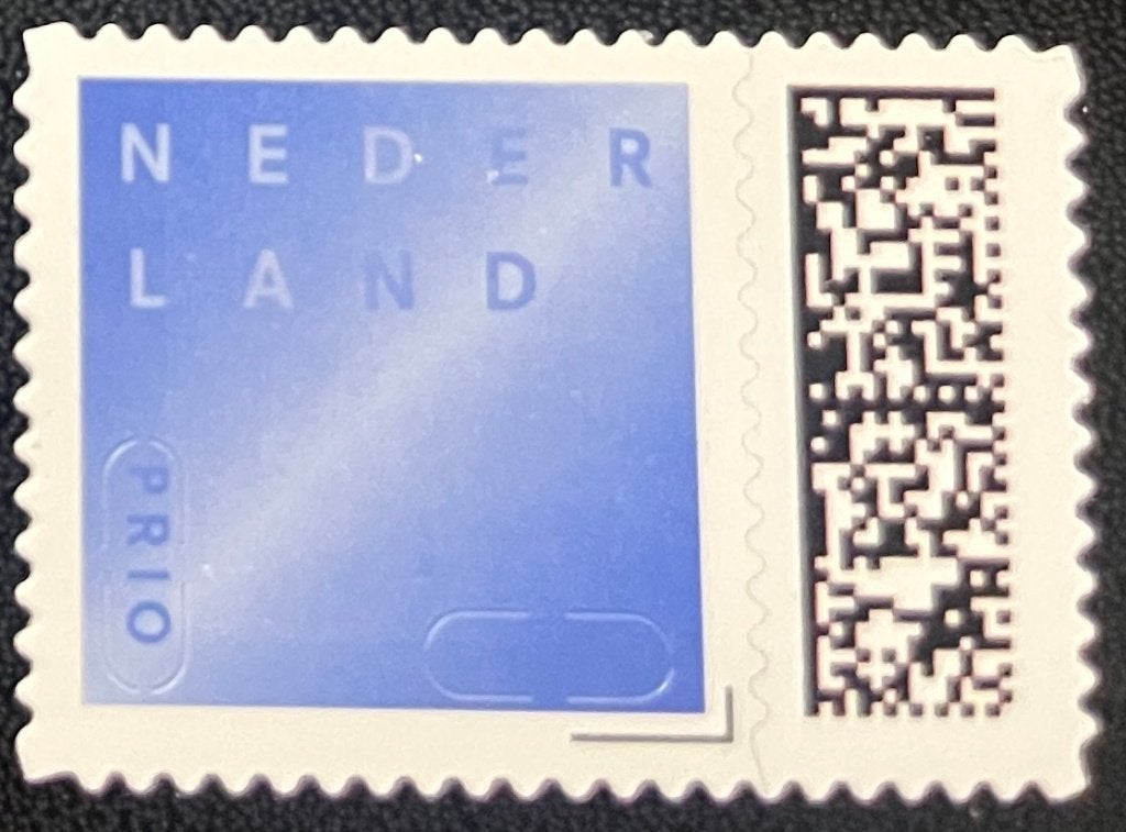 Nederland priority zegel voor rouwpost, Verzenden, Na 1940, Postfris
