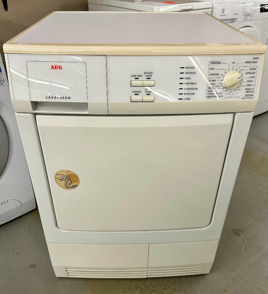 AEG T55600 - Condensdroger - 6 kg - 66 dB - klasse B # 130, 6 tot 8 kg, Voorlader, 85 tot 90 cm, Condens