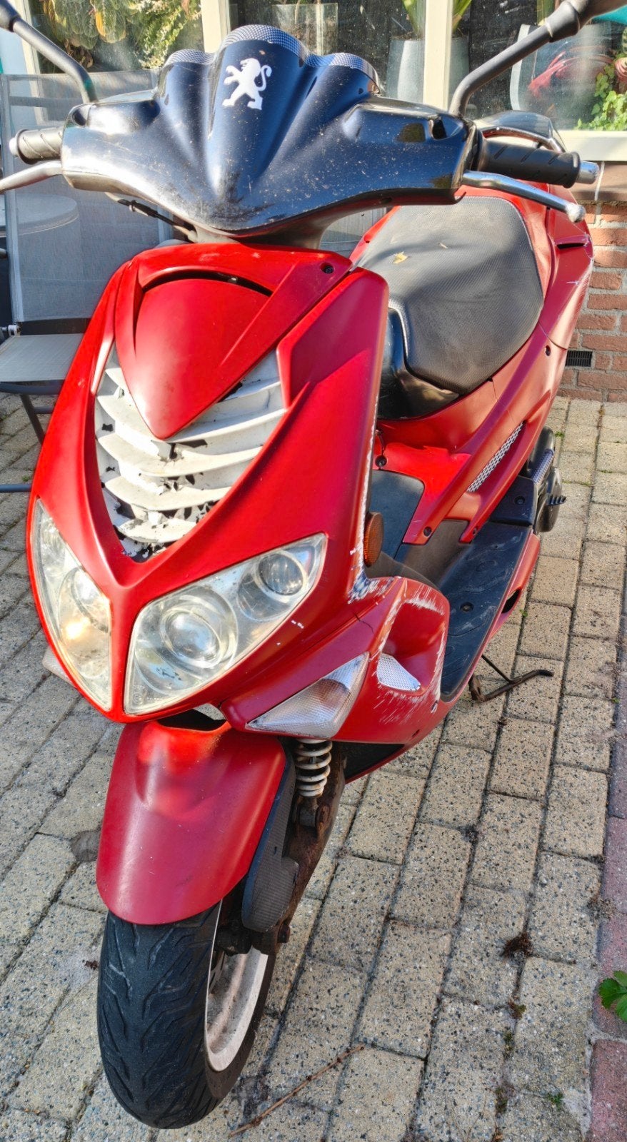 Peugeot Speedfight 2 AC WRC 307 Snor, Fietsen en Brommers, Snorfietsen en Snorscooters, Ophalen, Gebruikt, Benzine, Peugeot