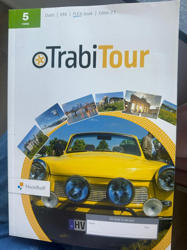 TrabiTour Duits 5 VWO FLEX-boek Editie 2.1 Noordhoff, Ophalen of Verzenden, Alpha, Gelezen