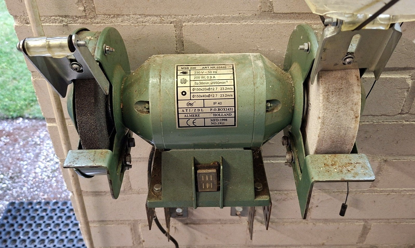 Slijpmachine / Ammarel, Ophalen of Verzenden, Minder dan 700 watt, Werkbankslijpmachine