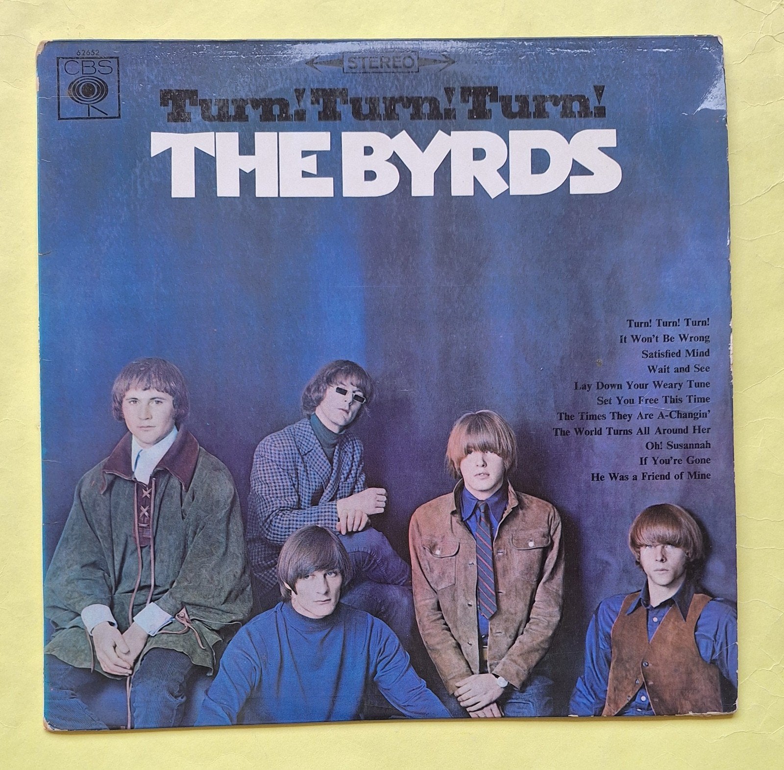 The Byrds - Turn! Turn! Turn! (LP, 1966), LP, Gebruikt, Ophalen of Verzenden, 12 inch