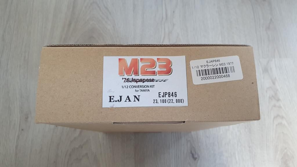 Ejan MFH 1/12 McLaren M23 1976 Japanese GP conversie kit, Overige merken, Auto, Groter dan 1:32, Nieuw