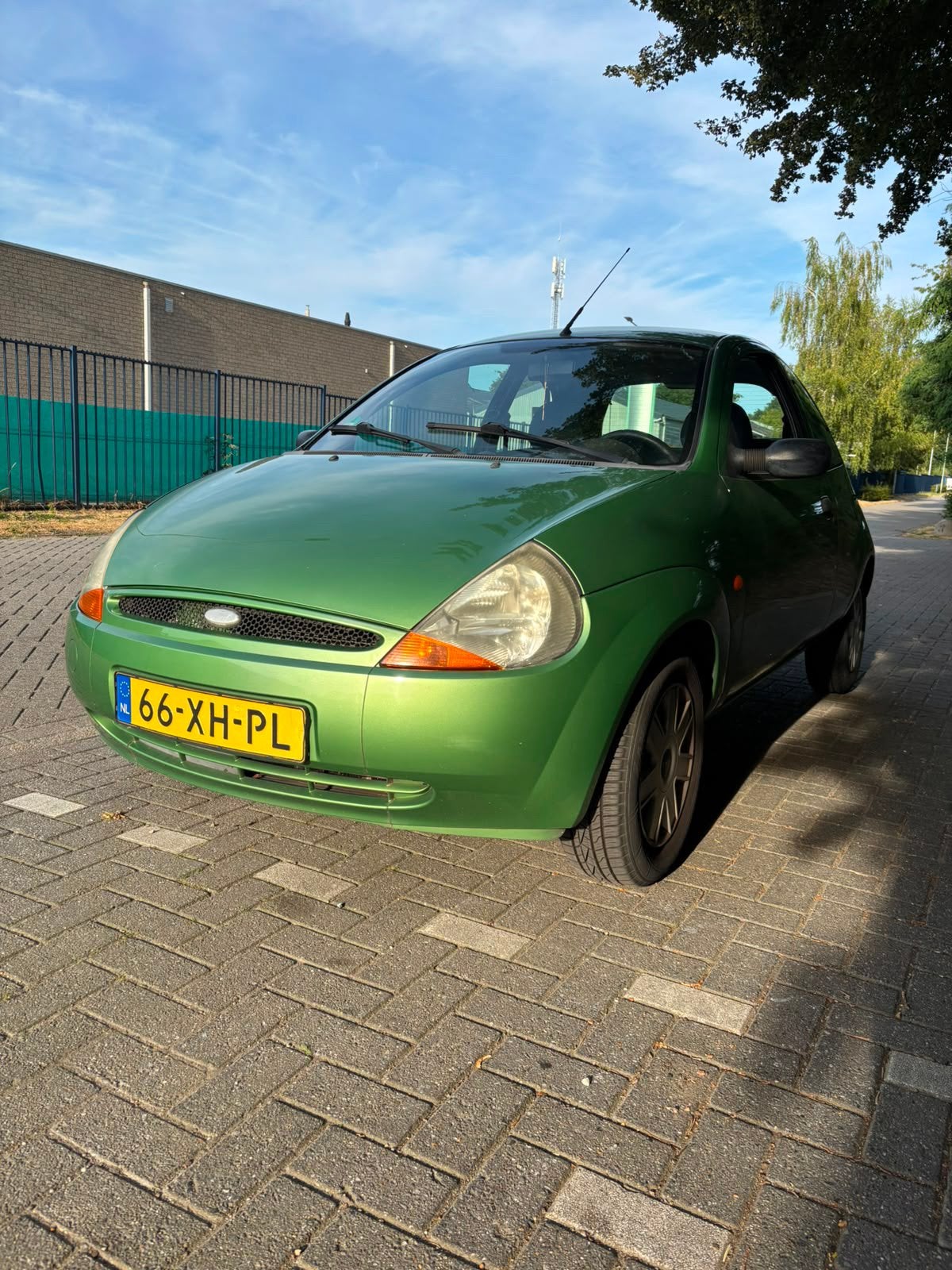 Ford Ka 1.3 I 44KW 2007 Groen APK 12-03-2027, Auto's, Voorwielaandrijving, 1299 cc, Stof, 31 €/maand