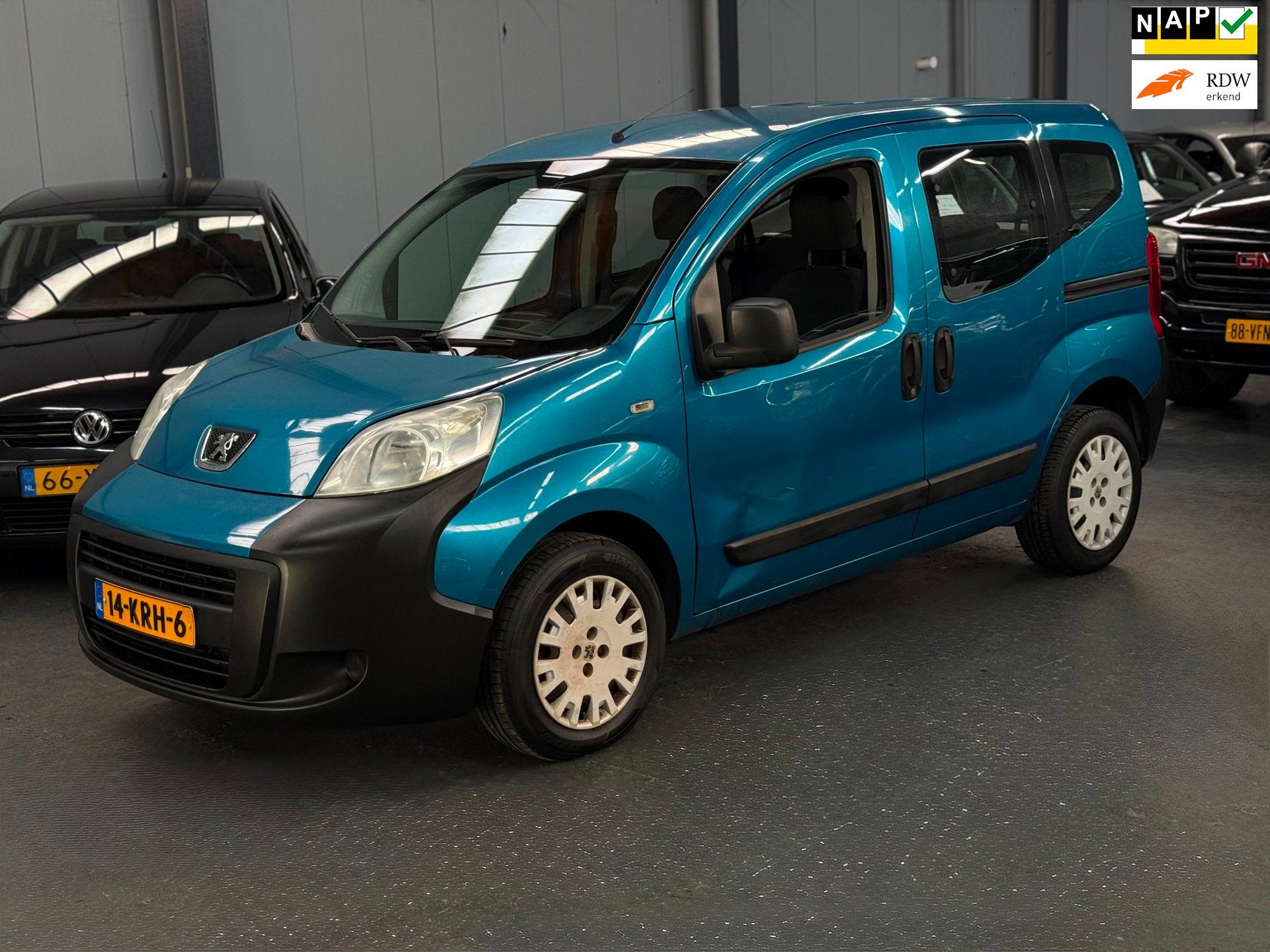 Peugeot Bipper Tepee 1.4i Nieuwe APK NAP, Auto's, Voorwielaandrijving, 15 km/l, 4 cilinders, Origineel Nederlands