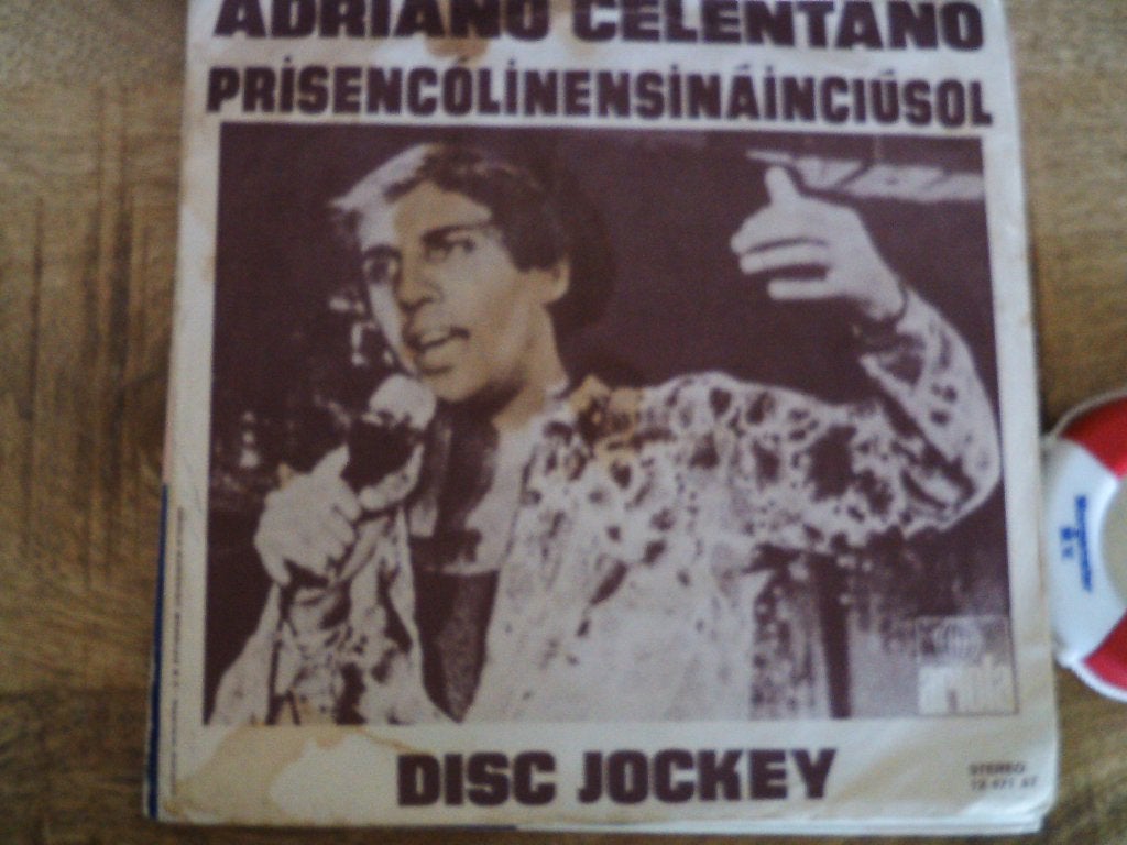 Adriano Celentano - Prisencolinensinainciusol   27jul, Cd's en Dvd's, Vinyl Singles, 7 inch, Ophalen of Verzenden, Zo goed als nieuw