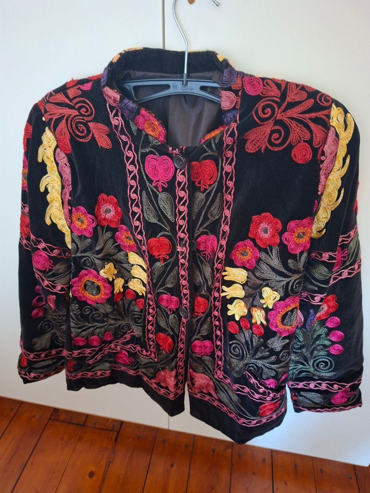 Oezbeeks Colbertje met Suzani Borduurwerk - Maat M, Kleding | Dames, Maat 38/40 (M), Meerkleurig, Nieuw, Ophalen of Verzenden