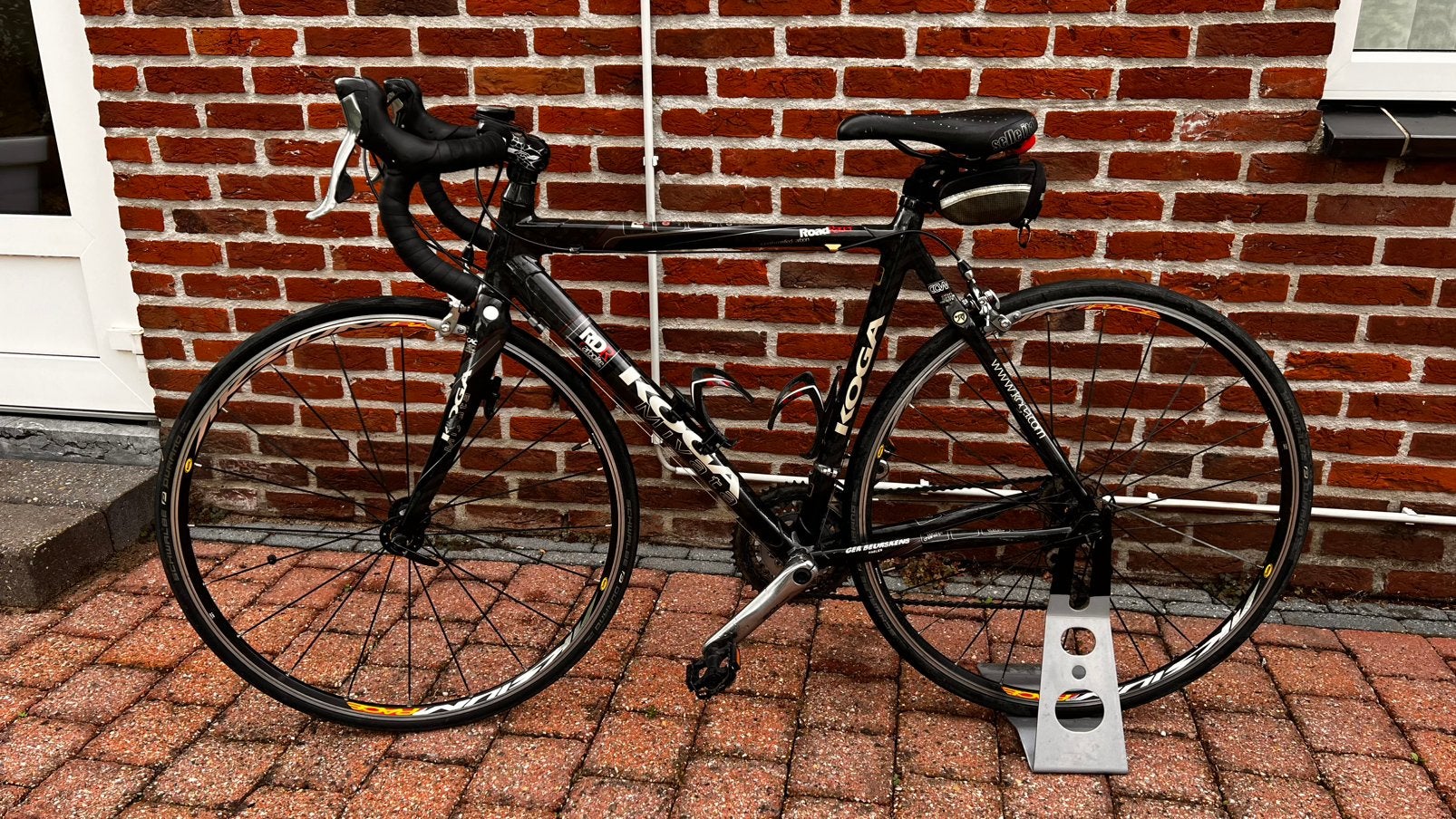 Dames race fiets, Fietsen en Brommers, Fietsen | Racefietsen, Ophalen, Gebruikt, Carbon, Velgrem