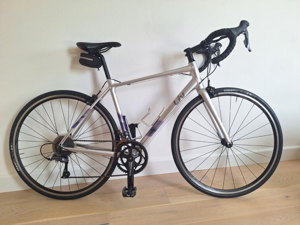 Liv Avail 2 - dames racefiets (maat M), Fietsen en Brommers, Ophalen, Gebruikt, Velgrem, Aluminium