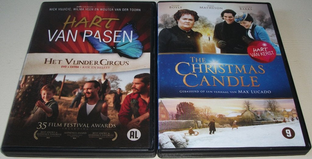 Dvd-Set *** HART VAN KERST & HART VAN PASEN *** 2-Dvd Set, Cd's en Dvd's, Engels, Nederlands, Ophalen of Verzenden, Zo goed als nieuw
