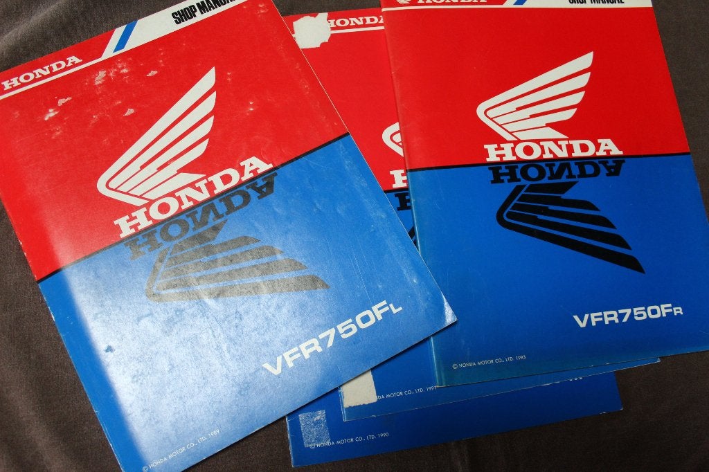 Honda VFR750 Fl 1989 - 1993 motorcycle shop manual VFR 750, Ophalen of Verzenden, Honda