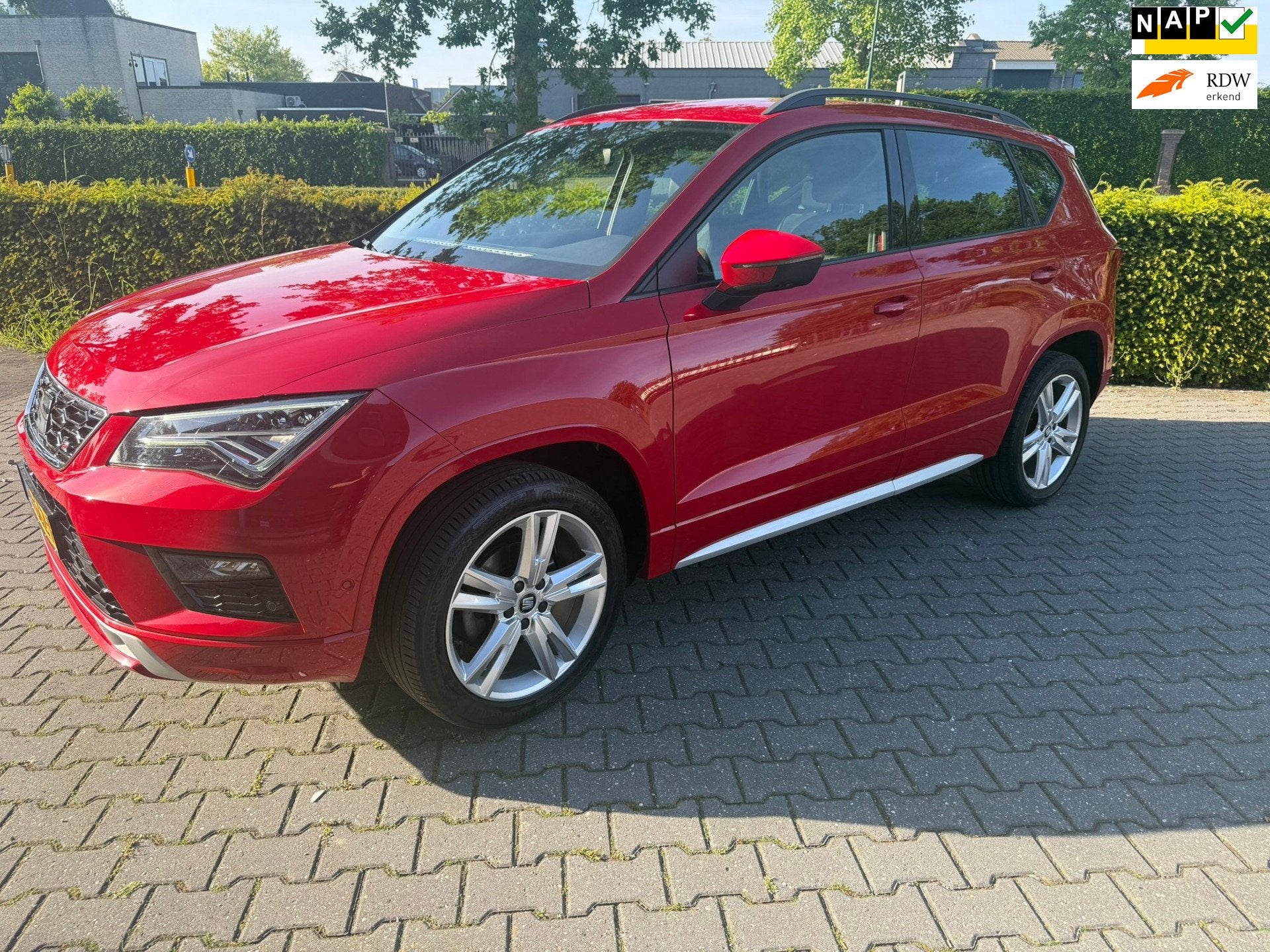 Seat Ateca 1.5 TSI FR Business Intense automaat 360 camera N, Auto's, Seat, 4 cilinders, 150 pk, Origineel Nederlands, Bedrijf