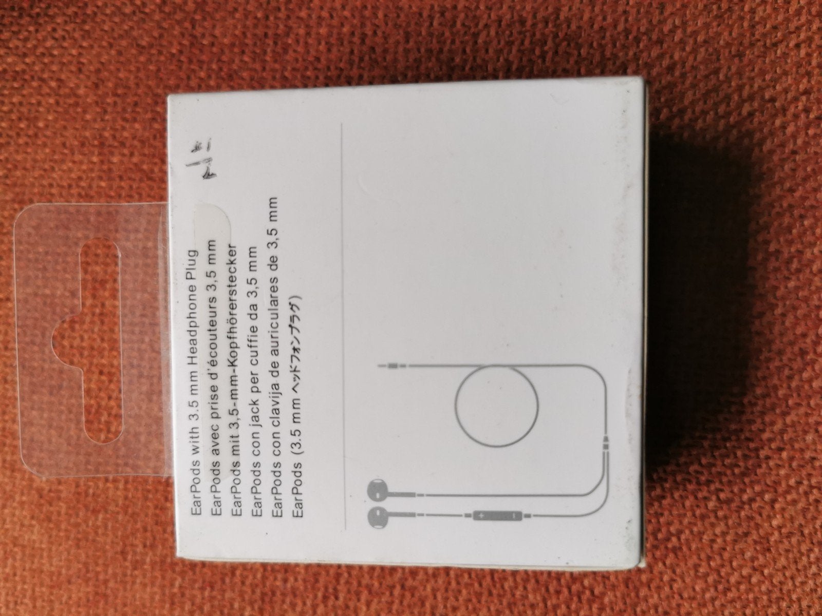 Apple EarPods met 3.5mm koptelefoonaansluiting, In-ear, Nieuw, Ophalen of Verzenden, Wit