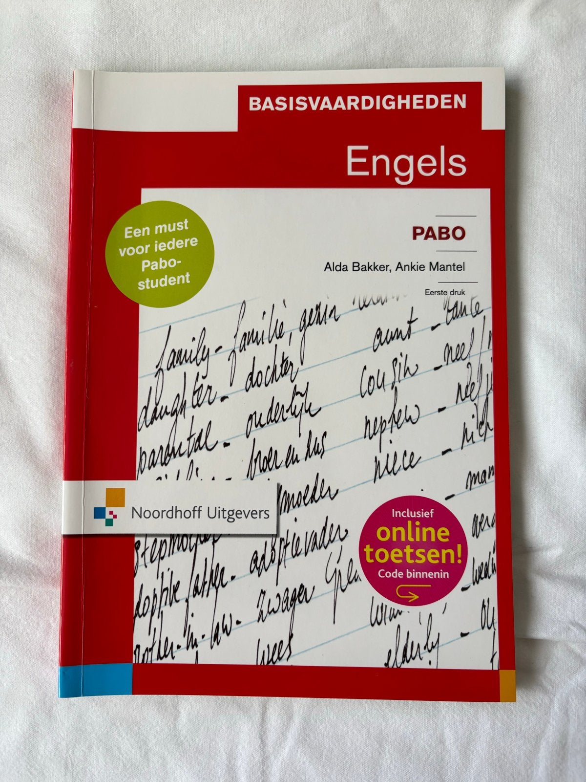 Basisvaardigheden Engels PABO - Alda Bakker, Ankie Mantel, Boeken, Studieboeken en Cursussen, Ophalen of Verzenden, Zo goed als nieuw