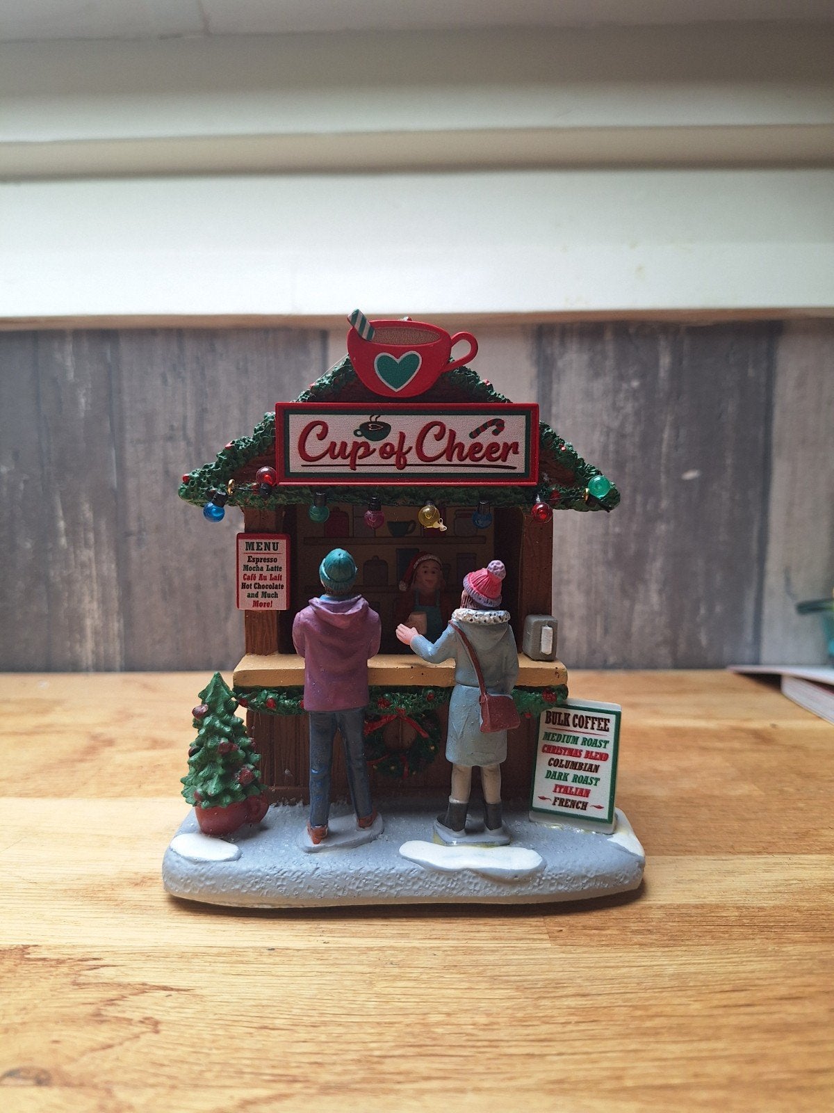 Lemax kerst huisje, Ophalen