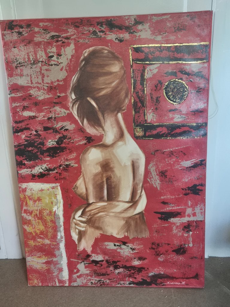 Schilderij op canvas uit Bali, Ophalen