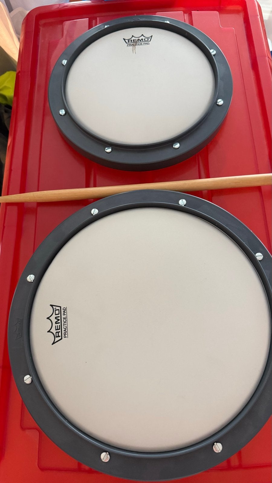 Remo Practice Pads (2 stuks), Ophalen of Verzenden, Gebruikt, Overige merken