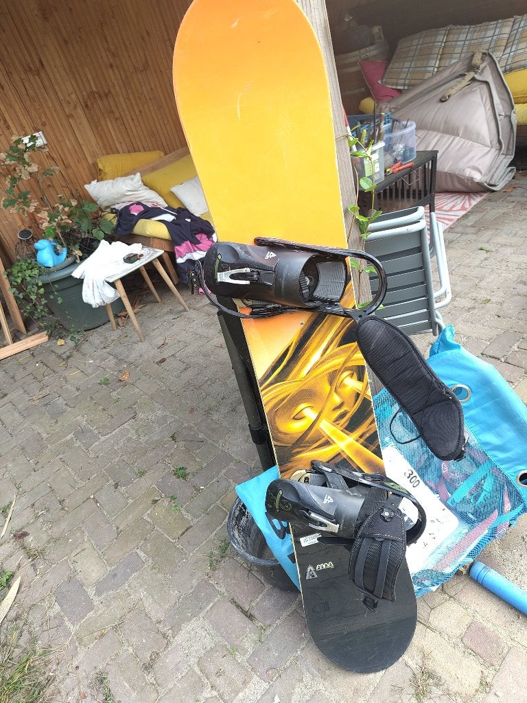 Burton snowboard 155cm (oud), Ophalen, Gebruikt, Board