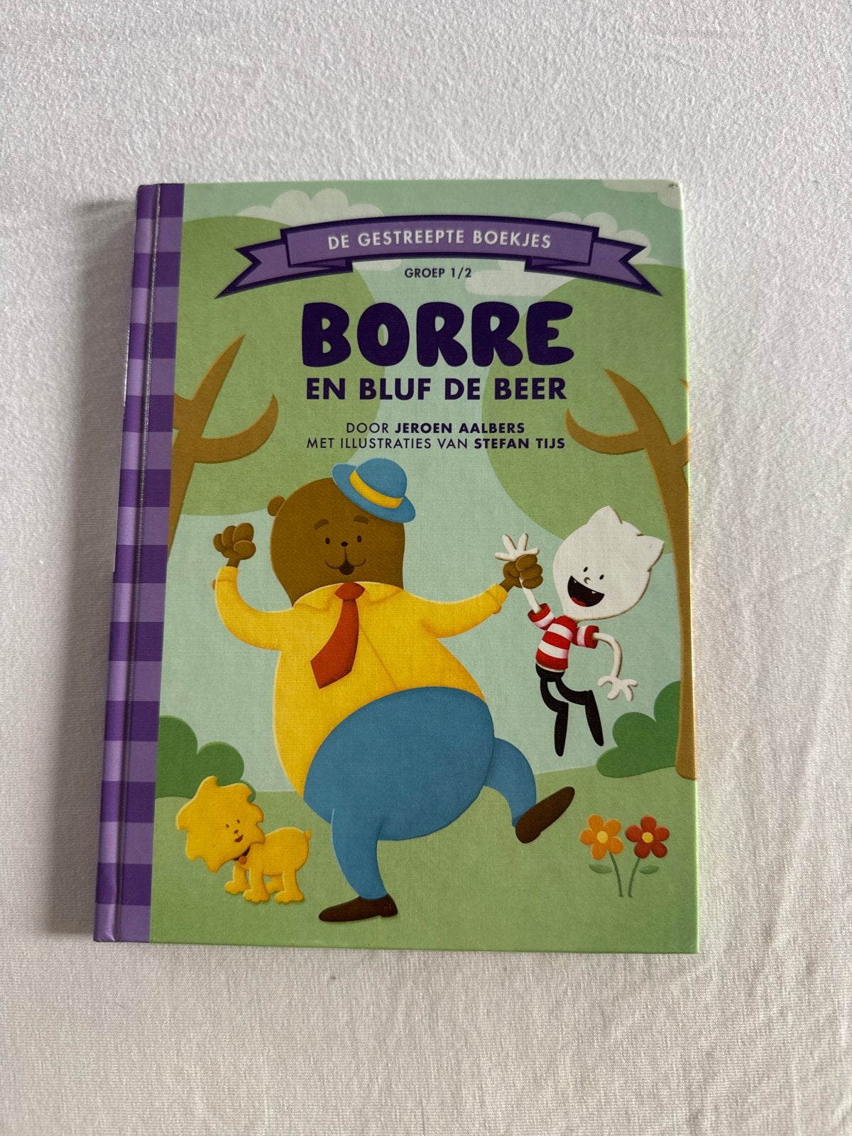 Borre en Bluf de Beer - De Gestreepte Boekjes Groep 1/2, Boeken, Ophalen of Verzenden, Nieuw, Fictie algemeen