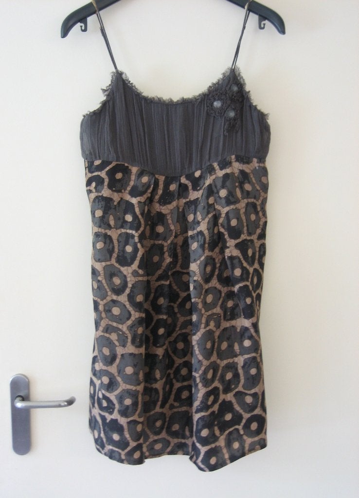 Zeer mooi apart zomerjurkje of tuniek DIDI, M snazzzeys, Kleding | Dames, Maat 38/40 (M), Bruin, Verzenden, Didi