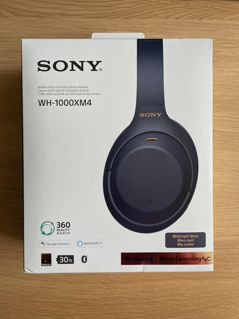Sony WH-1000XM4 Draadloze Bluetooth Koptelefoon