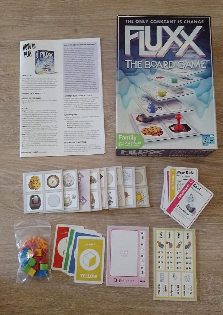 bordspel fluxx the board game usa versie 2013 Looney labs, Hobby en Vrije tijd, Gezelschapsspellen | Bordspellen, Een of twee spelers