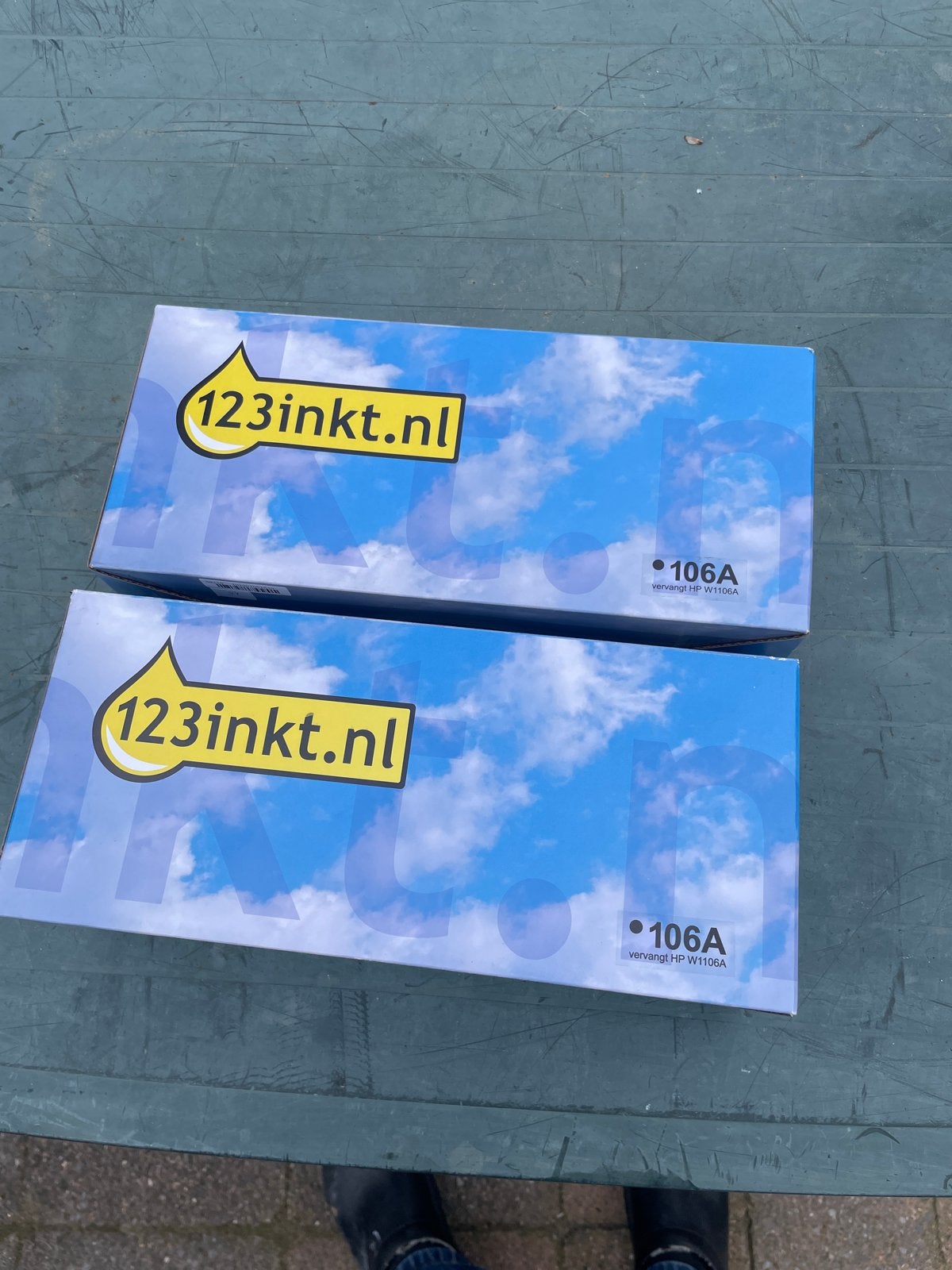 123inkt Laser Toner Cartridge 106A (2 stuks), Hp, Zwart-en-wit printen, Printer, Nieuw