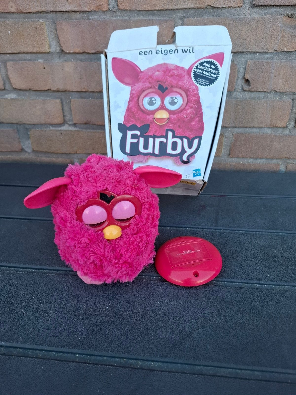 Roze furby met doos, Ophalen of Verzenden, Zo goed als nieuw, Overige typen