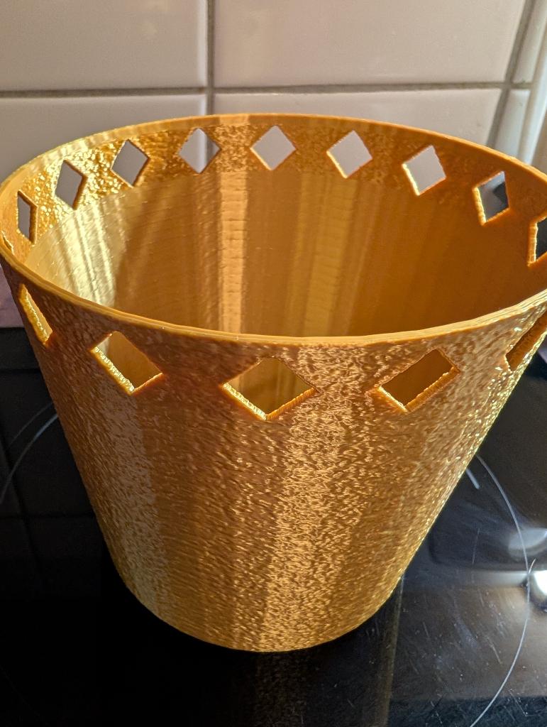 Bloempot / Sierpot - Uniek Design, Tuin en Terras, Ophalen, Kunststof, Rond, Binnen